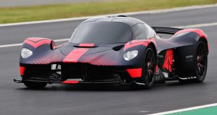 Aston Martin Valkyrie wows crowds on public debut at Silverstone