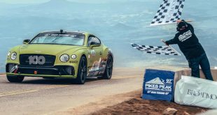 Bentley Continental GT Pikes Peak record