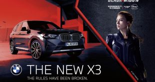 BMW X3 and Marvel Studios' Black Widow