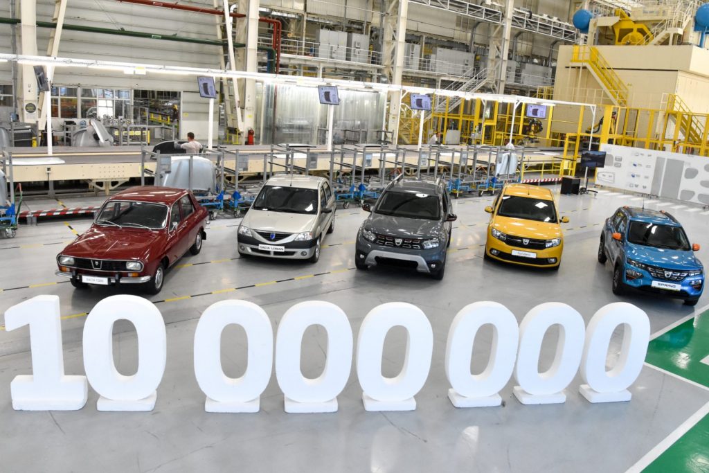 Dacia celebrates 10 million vehicles