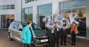 Dacia sells 250,000th car in UK