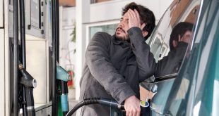 Driver at the petrol pumps - IAM RoadSmart 2