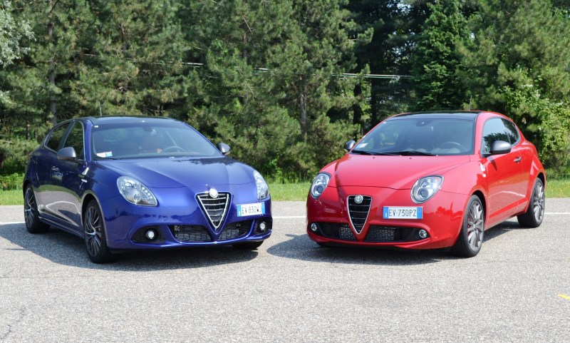 Quadrifoglio Verde versions of Alfa Romeo's Giulietta and MiTo