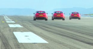 Kia Stinger Newquay runway