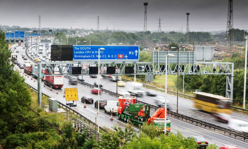 Motorway traffic (credit RAC)