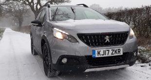 Peugeot 2008 GT Line in the snow