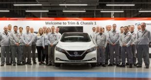 Record-breaking Nissan Leaf