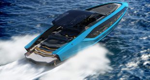 Lamborghini luxury speedboat