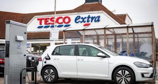 Volkswagen and Tesco chargepoint partnership