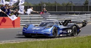 Volkswagen ID.R sets new electric record on the Nürburgring- Nordschleife